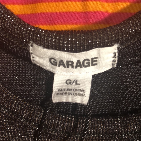 Black brilliant/sparkly top SIZE LARGE 14$ - Picture 3 of 3